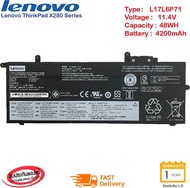 (ส่งฟรี ประกัน 1 ปี)lenovo แบตเตอรี่ Battery Notebook Lenovo Thinkpad X280 Series L17L6P71 ของแท้