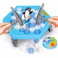 Large size penguin rescue icebreaker toy for children, icebreaker game, fun icebreaker toy set