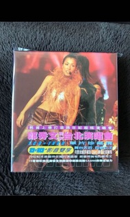 Sammi 鄭秀文 首次台北演唱會(CD+VCD）絕版全新 （只開封拍照、CD/VCD 全新 從未使用過）*代友售