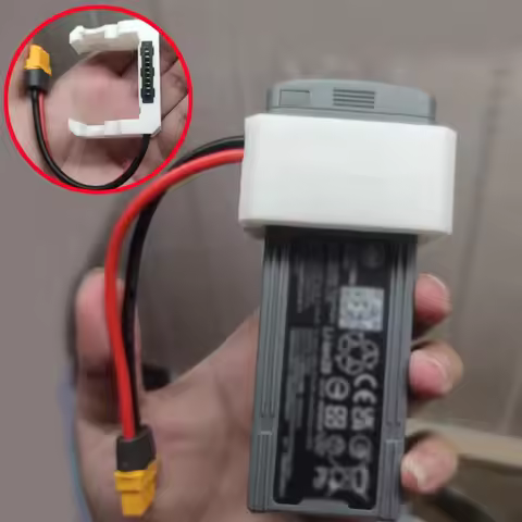 1PCS For DJI Air3 RC Drone XT60 Plug Adapter Lithium Battery 130W Fast Charging Connector for 17V 8.