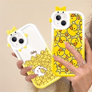 Little Yellow Duck The Cartoon Case for OPPO  Reno 3 4 5 6 7 7se 8 Pro 5G SOFT Cover DCG