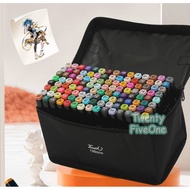 Touch 120/168 Color Marker Sketch Marker Umum General Marker Set Animation Markers