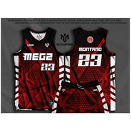 【NEW Design】2025 !!! Basketball Jersey Customized Name and Number Full Sublimation Tshirt for Men Sw