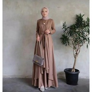 New Baju Gamis Dress Wanita Muslim Syar'I Pesta Terbaru 2021 2022