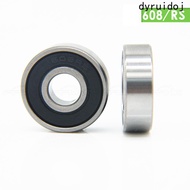 DYRUIDOJ Bearing 608 2RS Sealed 608RS Bearing Steel