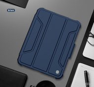 Bao da cao cấp cho iPad Mini 7 Mini 6 hãng Nillkin Bumper Leather có nắp bảo vệ camera - Hàng nhập