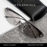 Limited-Time - Y2k Frameless Oval Metal Sunglasses Gm Hot Girl Street Style Star Cat-Eye F