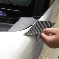 For Honda N-BOX JF3 JF4 2017 2018 2019 2020 2021 Soft Carbon Fiber Car Hood Side Cover Trim Sticker 