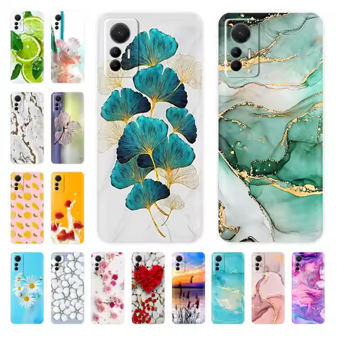 For Xiaomi Redmi Note 12S Case Redmi Note12S Phone Silicon Back Cover For Redmi Note 12S 12 s Cases 