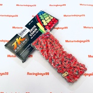 MERAH THIN CHAIN 415 130L RED TK RACING ORIGINAL