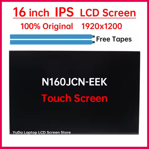 16" Touch Screen N160JCN-EEK LCD Display Matrix Panel Replacement WUXGA 1920x1200 M73491-J61 N61961-