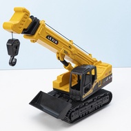 Large Crane Excavator Alloy Toy Boy Construction Vehicle Backhoe Model