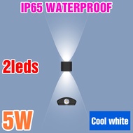 【Bestseller Alert】 Led Outdoor Wall Lighting Ac85-265v Home Facade Decor Exterior Wall Garden Lumina