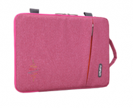 全城熱賣 - 簡約手提電腦包(粉色)(可選規格:12/13.3/14.1/15.6英寸)