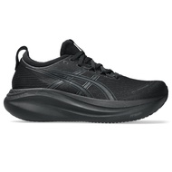ASICS : 1012B753.001 GEL-NIMBUS 27 WOMEN RUNNING ผู้หญิง รองเท้าวิ่ง ของแท้  BLACK/GRAPHITE GREY