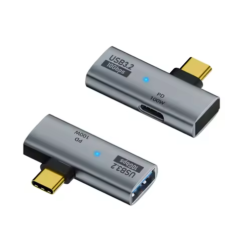 USB Type-C OTG Adapter with Power 100W PD otg Date Charging 2 in 1 for Steam Deck Switch Chromecast 
