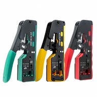 Multifunctional Professional LAN Cable Cutting and Crimping Pliers, Suitable for LAN Cable CAT7, CAT