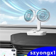 [Szyongx1] Desk Fan USB Heads Personal Desktop Table Fan for Bedroom Desktop Home