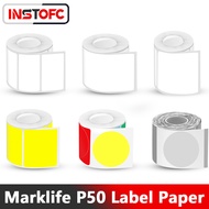 Marklife Label Sticker 30-50mm Inkless Thermal Label Paper For P50 Phomemo M110 M220 E210