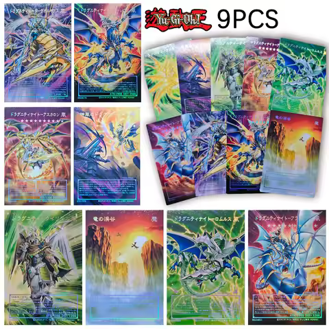 Yu-Gi-Oh DIY 9PCS Dragunity Quirinus Falchion Dragon Ravine Dragunity Knight Dragunity Laser collect