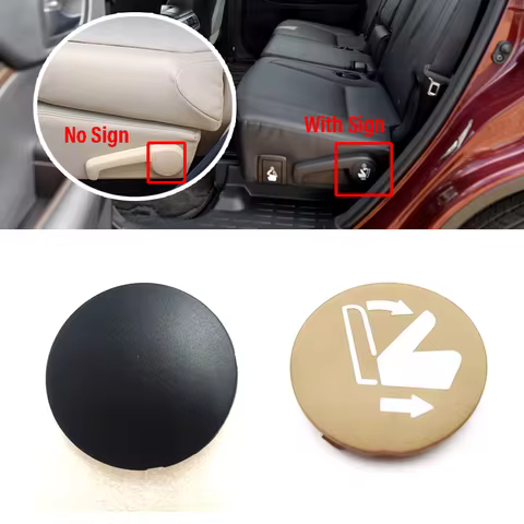 1Pc Rear Seat Control Switch Cover Button Adjust Knob Trim Cap For Toyota Highlander 2015-2021 71846