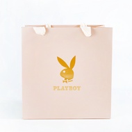 PLAYBOY Hadiah Beg Pink Logo Bag Hard Paper Waterproof Gift Bag Birthday Anniversary Fashion Bag