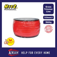 HITZ 2.4mm 3mm 3.5mm 4mm High Quality Nylon Grass Trimmer Line Grass Cutter Grass Cutting Cable Tali