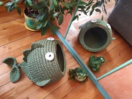 魚形鉤針貓屋