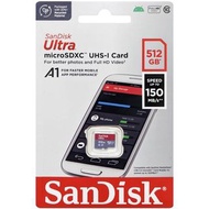 SanDisk Ultra V10 C10 A1 UHS-I microSDXC 記憶卡 512gb R:150