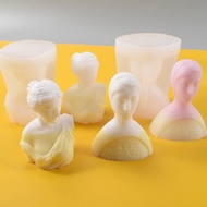 flgo Body  Mold Silicone Epoxy Resin Casting Mould for Home Table Ornaments