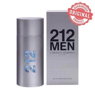 [Original] Car olina Herrera 212 NYC EDT Men 100ml perfume for men