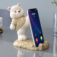 Genuine Cartoon Cute Big Phone Stand Ornaments Office Desktop Tablet Support Frame Drama Genuine Car