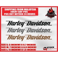 [M STICKERS] HARLEY DAVIDSON STICKERS HELMET VINYL MOTOR STICKER