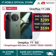 OnePlus 11 5G Smartphone | 8GB  + 128GB / 12GB + 256GB ROM | Snapdragon 8 Gen 2 | 100W SUPERVOOC | 5
