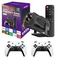 H HCS350MINI Game Console Projector Android Quanzhi H713 Support 4K HD Projector Game Console