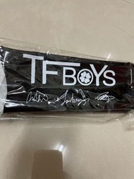 TFBOYS 簽名塑膠筆袋 鉛筆盒