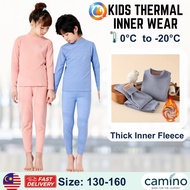 CAMINO Winter Kids Thermal Wear 儿童发热衣 冬天保暖衣 Heattech Kids Long John Kids Long Sleeve Warm Winter Wea