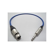 1 MOGAMI 2534 XLR (female)-TRS phone cable (0.5m)