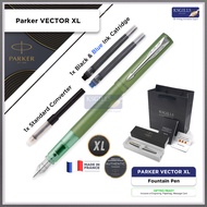 KSG set (GIFT set) - Single Pen SET - Parker Vector XL Fountain Pen - Green