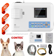 CONTEC ECG100G Veterinary Electrocardiograph Digital 1 Channel 5 Lead EKG Animal Machine Printer ECG