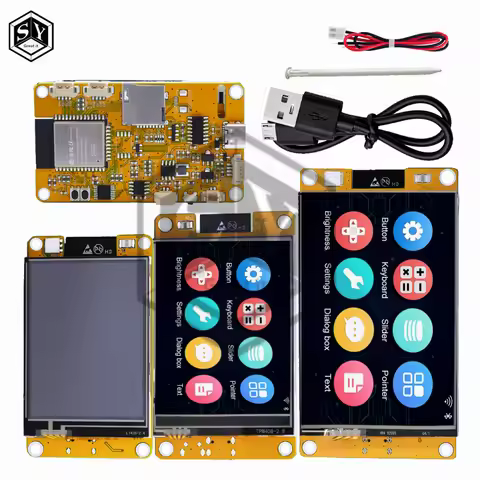 2.4/2.8/3.5 inch TFT with ESP32-WR-00M TYPE-C WIFI Bluetooth Development Board Screen ST7789 ST7796U