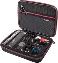 Smatree Hard Carrying Case Compatible with DJI Osmo Pocket 2/Osmo Pocket/Charging Case/Osmo Action/Gopro Hero 9/8/7/6/5