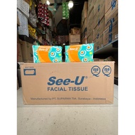 [ 1 CARTON ] See U Tissue 160 sheets 2 ply see-u Tissue 160 sheets