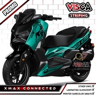 Stiker Striping XMAX Connected 250 New Full Body Variasi Desain Lamborghini