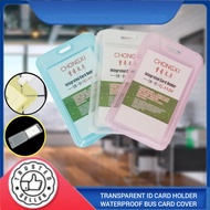 Transparent ID Card Holder | ID Card Cover | ID Tag Holder | Name Tag Holder *Waterproof