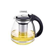 Glass Teapot Household Coffee Pot Glass Tea Pot Glass Teko Kaca Tahan Panas Teko Air Panas Kaca