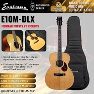 Eastman E1OM-DLX Deluxe Natural Acoustic-Electric Guitar with Fishman Presys VT Pickups - E1 OM / E1
