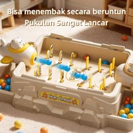 Duel Marble Shooting Game 2 Person Educational Toy Train Concentration Competition Game Suitable for