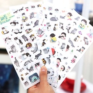 Cat PET Stickers (6 PIECES PER PACK) Goodie Bag Gifts Christmas Teachers' Day Children's Day