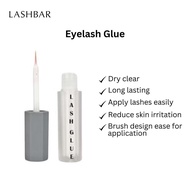LASH BAR Eyelash Glue Strong Eyelash Adhesive Black Lash Glue Long Lasting Gam Bulu Mata Gam Tahan L